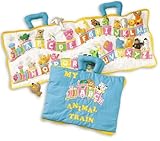 布絵本「ABC animal Train Travel Bag」Cloth Books