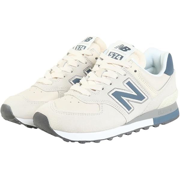 Amazon | New Balance Men's 574 Core Sneaker, Nimbus Cloud/White