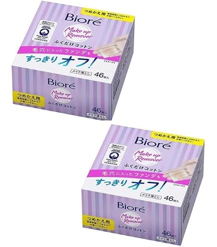 Amazon | 【まとめ買い】 ビオレ メイク落とし ふくだけコットン