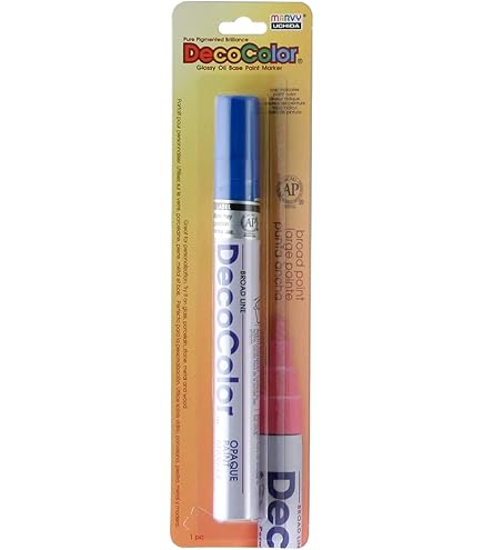 Amazon.co.jp: Uchida 6ピース デコカラー 幅広ペン ペイントマーカー