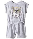 [ケンゾー] Kenzo Kids ガールズ Tiger 28 Combicourt (Infant) ワンピース Light Marl Grey 3M (3 Months) [並行輸入品]