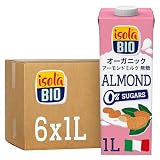 イソラビオ（isola BIO）オーガニック アーモンドミルク 無糖 1000ml×6本