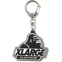 Amazon | [エクストララージ] スタンダードロゴキーリングカラビナ