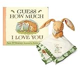 Maven Gifts お子さまの大好きな『Guess How Much I love You』の小さな抱き寄せブランケットと絵本 (英語)