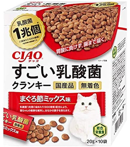 いなば CIAOすごい乳酸菌クランキー まぐろ節バラエティ