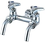 三栄水栓 【二口同時に使用できる水栓】 二口ホーム水栓 呼び13 F13A-13