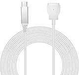 USB-C to Magsafe2充電ケーブル MacBook Air Pro Tチップ対応 変換PD充電器 [PD60W 61W 65W 87W 最大100W](2012年中盤以降 Magsafe2 第2世代モデル 11、13インチ対応 1.8m