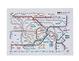 JR東日本 東京近郊路線図クリアファイル 2023