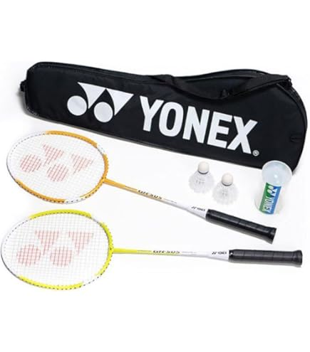 Yonex Aerobite Boost Badminton Racket String 10m Set - Gray/Yellow