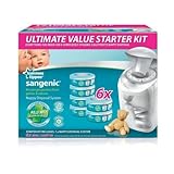 TOMMEE TIPPEE - Nappy Disposal System + 6 Nappy Disposable Tubes !!! by Tommee Tippee