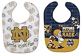 McArthur Notre Dame Figting Irish Disney将来QB and Little Irishファン2よだれかけギフトセット