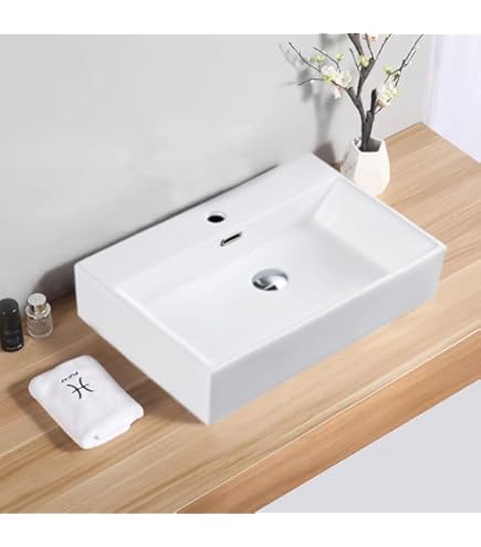 Amazon | LIXIL(リクシル) INAX はめ込み角形洗面器 ピュアホワイト L