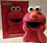 Sesame Street Elmo Ceramic Coin Bank