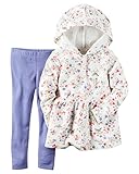 カーターズ Carter's フレンチテリー綿 パーカー ＆ レギンス 2点セット 2-Piece French Terry Hoodie & Legging Set 3M (55-61cm) [並行