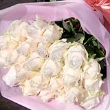 キラキララメ付きピンクローズ20本の花束 お誕生日、お祝い、母の日、クリスマスにお届け。花言葉「恋の誓い」