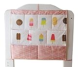 バッグベビーベッド収納袋アイスクリームをハンギングオーガナイザーベビーベッドハンギングベビーベッド