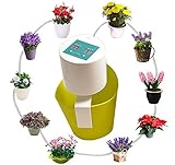 自動植物灌漑休暇休暇花Watererセルフドリップ灌漑システム (ホワイト)