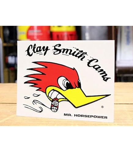 Amazon.co.jp: MOONEYES クレイスミス ステッカー Clay Smith 右向き