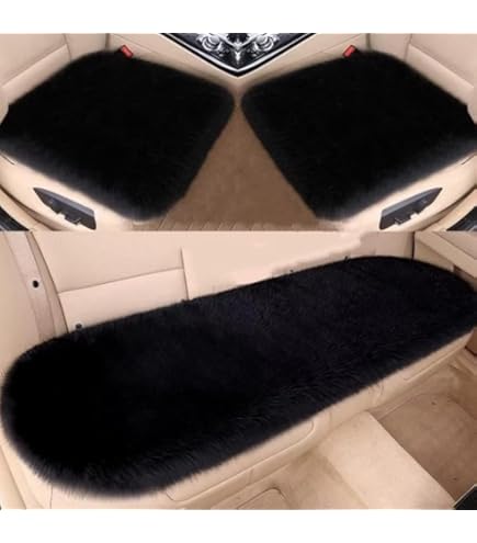 ミンク ファー シートクッション シートカバー 2枚セット Amazon | 車用 シートカバーセット ラビットファーカー