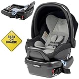 Peg Perego - Primo Viaggio 4-35 Car Seat w Extra Base and Baby on Board Sign - Alcantara Limited Edi