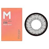 [ みみれむ イメージモデル カラコン ] Mirage (ミラージュ) 1month 2枚入り デイジーブラック14.5（度あり）[-1.00]