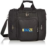 Kazeスポーツデラックス1ボールBowling Tote with 2サイドポケット(ブラック)
