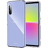 Xperia 10 V ケース レンズ保護 透明 耐衝撃 衝撃吸収 防指紋 アローズ ユー ソフトバンク ZXZone エクスペリア10 V SO-52D SOG11 専用 TPU ストラップホール付 クリア カバー (Xperia 10 V)