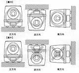 パトライト (PATLITE) 大型回転灯 直径186 赤 KG-100-R