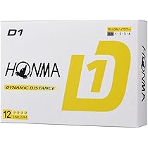 ゴルフボール ホンマ　 イエロー　D1 黄色　5ダース　60球　新品 Amazon.co.jp: ホンマ HONMA D1 ゴルフボール BT2401 イエロー