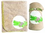 Manual Woodworkers Fleece Blanket With Pacifier Clip Al Gator 30 X 40 [並行輸入品]