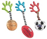 Playgro Three Attachable Stroller Toys, Basketball/Football/Soccer Ball [並行輸入品]
