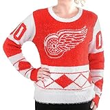 Detroit Red Wingsレディースまつげセーター S レッド
