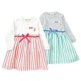 mother goose(マザーグース) ワンピース (80～130cm) キムラタンの子供服 (11037x11337-161a) オフホワイト 90