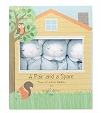 Angel Dear Pair and a Spare 3 Piece Blanket Set, Blue Lamb by Angel Dear [並行輸入品]