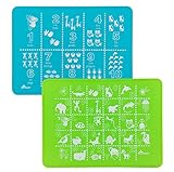 Brinware Placemat Set - ABC & 123 - Blue/Green by Brinware