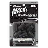MACK'S ブラックアウト 耳栓 7ペア 容器付 ブラック 32dB Item # 987