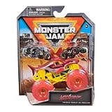 Monster Jam 2024 シリーズ 37 ダイキャスト 1:64スケール モンスタートラック メガロドン ストリート おやつ
