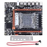 Walfront マザーボード 4 DDR4 LGA2011 3 ピンサポートCPU V3 V4 USB3.0 ポートPCメインボードデスクトップ用 X99H x99 マザーボード