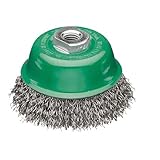 LESSMANN(レスマン) 工業用カップブラシ φ75 ステンレス 423364