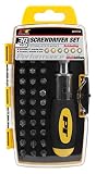 Performance Tool W9159 38-Piece Ratcheting Screwdriver Set 4-Piece Shipper