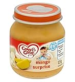 Cow & Gate Mango Surprise from 4-6m Onwards 125g (Pack of 2) - 4～6メートル以降の125グラムから牛＆ゲートマンゴー驚き (Cow & 