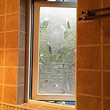 Generic High Quality 45X100Cm Fower Pot Opaque Vinyl Frosted Privacy Film Window Film Decorative Sma