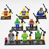 Dargo 856スーパーヒーローズミニフィギュアThe Croc Hyperion DR Fate Riddler Jason Todd Building Blocksセットモデルレンガおもちゃ