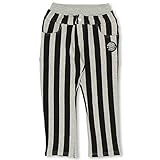 BABYDOLL（ベビードール） あったか裏起毛 ストレッチパンツ 140cm グレー/ストライプ