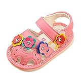 Tovadoo 子供靴　乳児靴　ベビーシューズ 花付き　星ハートモチーフ　ハート柄　マジックテープ　つま先保護　履きやすい　滑り止め 通気性よく　可愛い　おしゃれ　通園 通学　シンプル　カジュアル　キ