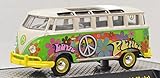 M2 MACHINES 1:64scale 2014 SUPER TOY CON　LIMITED EDITION "AUTO-THENTICS" "1960 VOLKSWAGEN MICROBUS DELUXE USA MODEL"(LOVE&PEACE) M2マシーンズ 1：64スケール 「オート･センティックス」　｢1960 フォルクスワーゲン マイクロバス デラックス USA モデル｣(ラブ&ピース) VW スーパー･トイ･コンベンション 252台限定！