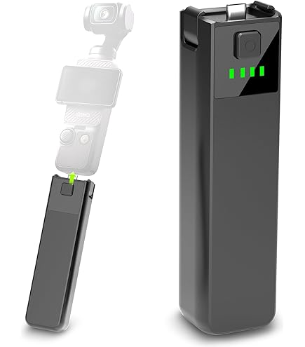 Amazon | NBZZ Osmo Pocket 3 バッテリーハンドルグリップ、DJI Osmo