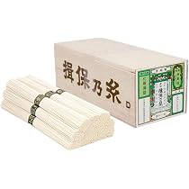 Amazon.co.jp: 手延素麺 揖保乃糸 縒つむぎ 50g×12束 紫帯 そうめん 木