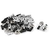 uxcell 20 3 mm　メタル　シリーズ　LED　ライト　発光　ダイオード　光　プラスチック