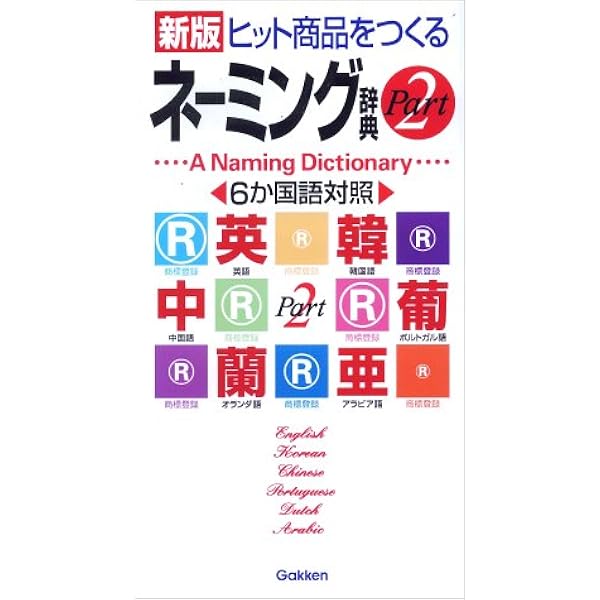 最新ヒット商品をつくるネ-ミング辞典: 8か国語対照 | 学研辞典